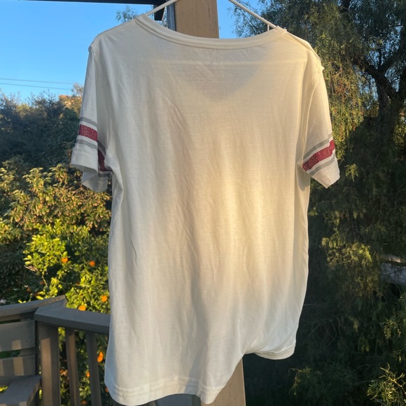 Brand new!! made to be distressed baseball tee - Picture 5 of 7